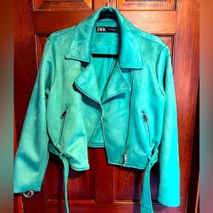 Brand new, never worn Zara biker jacket
